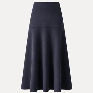 Elegant Black Navy Blue Women's Skirt